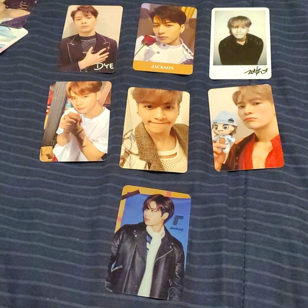 Got7 Jackson Photocards